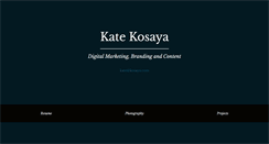 Desktop Screenshot of kosaya.com