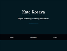 Tablet Screenshot of kosaya.com